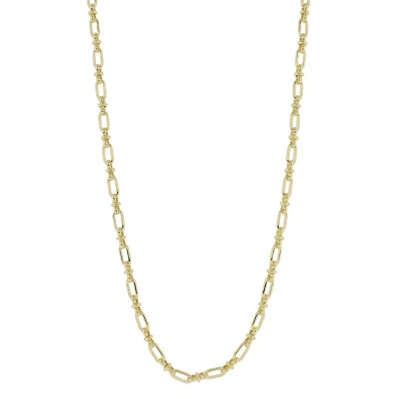 Jane Marie Paperclip w/Figure 8 Linked Necklace