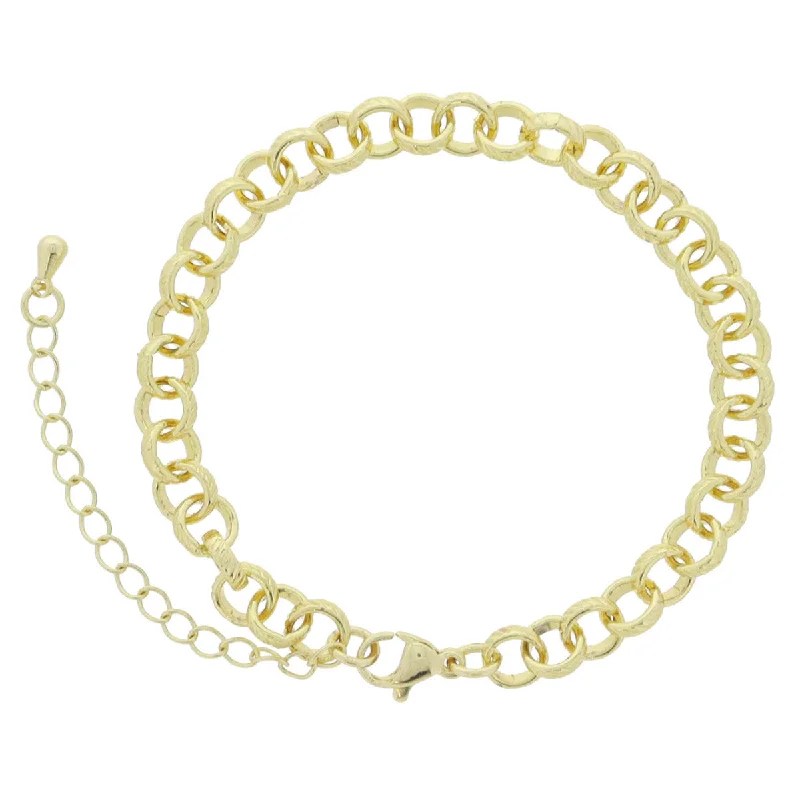 Jane Marie Rolo Chain 7" Bracelet