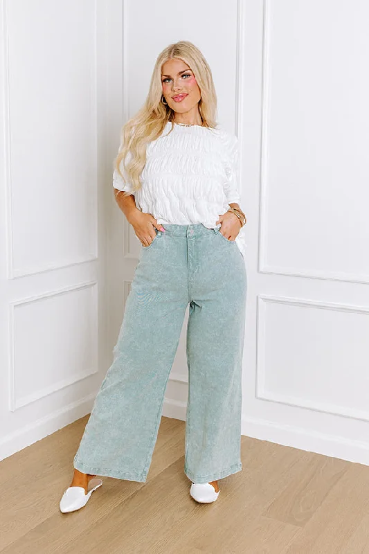 The Dex High Waist Straight Leg Jean In Pear Curves