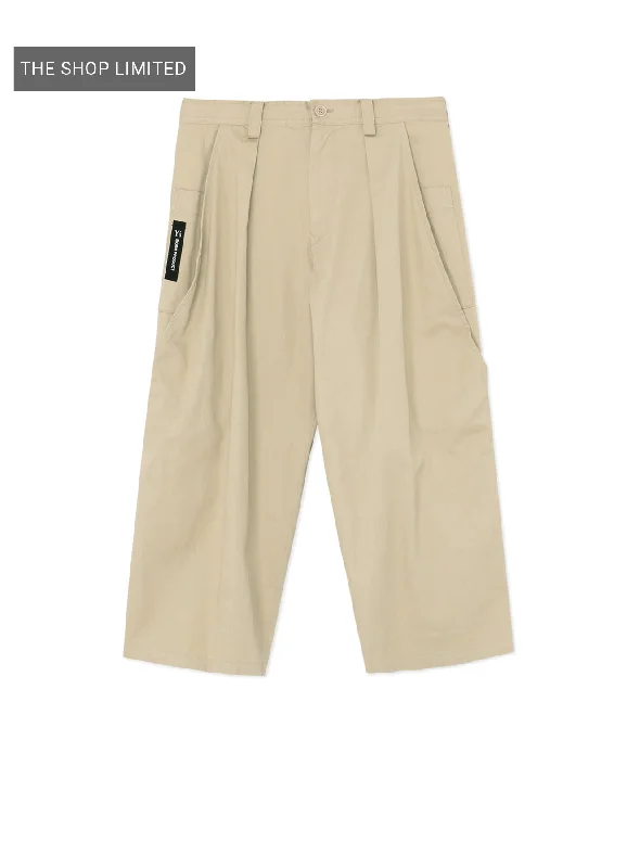 [Y's BORN PRODUCT] COTTON TWILL LONG POCKET PANTS