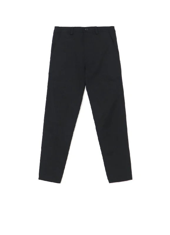 [Y's BORN PRODUCT] COTTON TWILL SLIM FIT DRAWSTRING PANTS