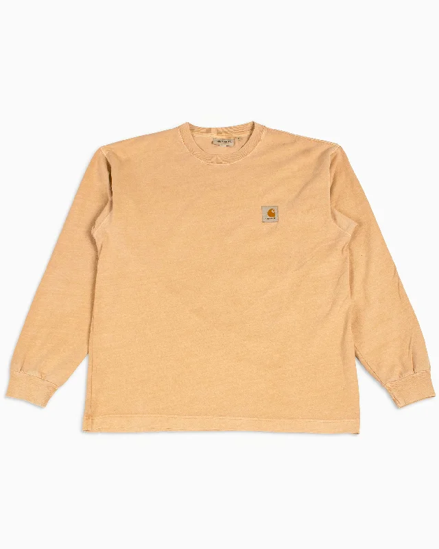 Carhartt W.I.P. Vista Long Sleeve T-Shirt Dusty Hamilton Brown