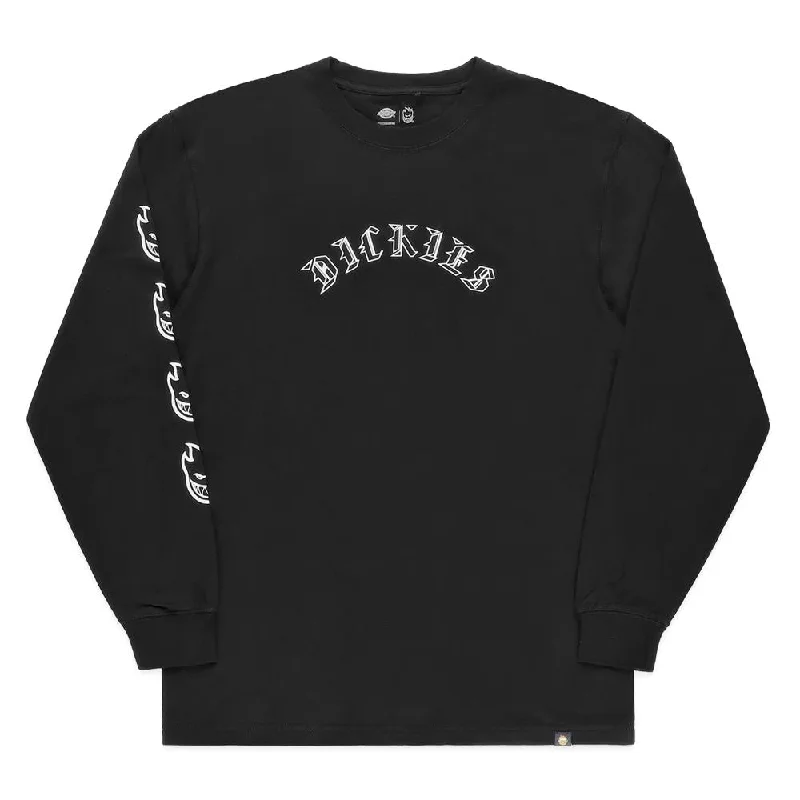 Dickies x Spitfire Long Sleeve T-shirt - Black