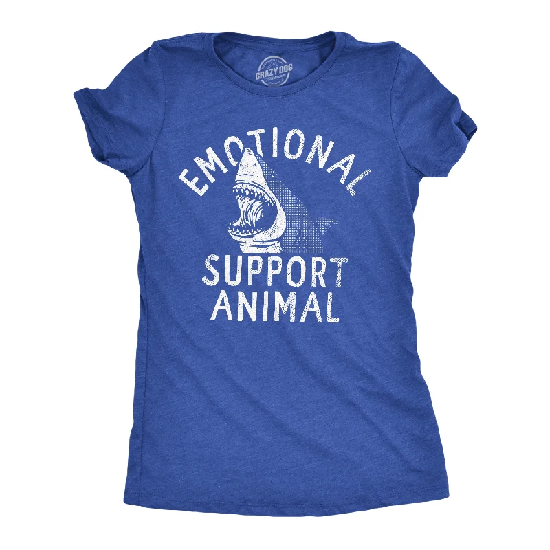 Emotional Support Animal Shark Women's T Shirt