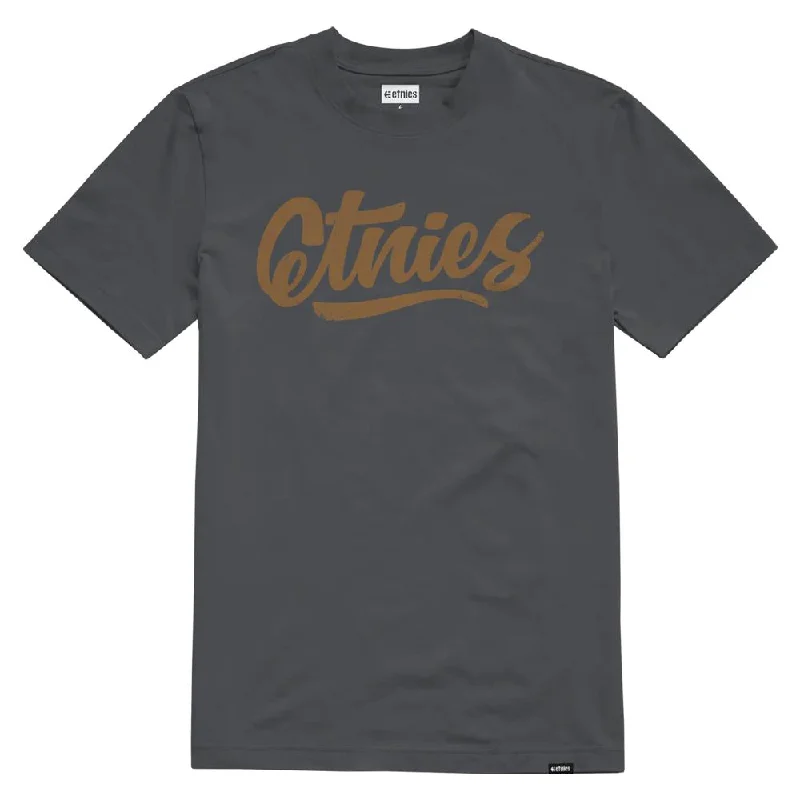 Etnies Script T-shirt - Charcoal