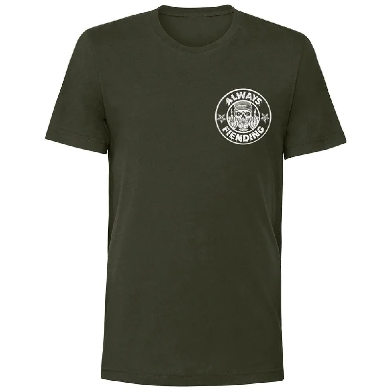 Fiend Always Fiending T-Shirt - Dark Olive