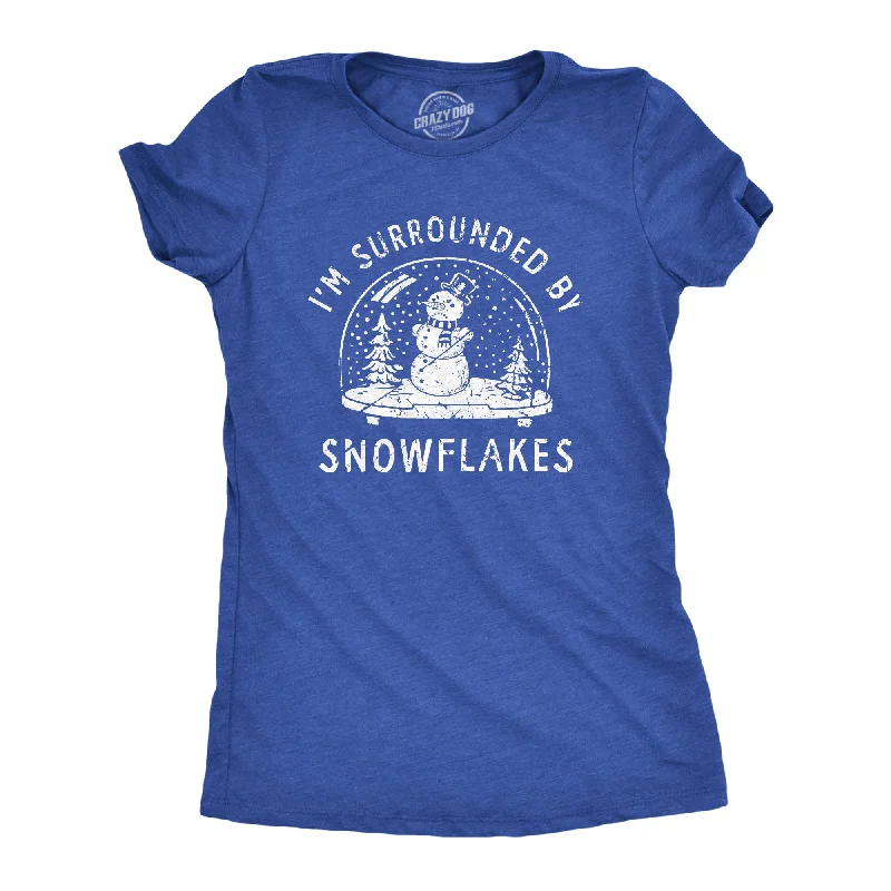 Im Surrounded By Snowflakes Women's T Shirt