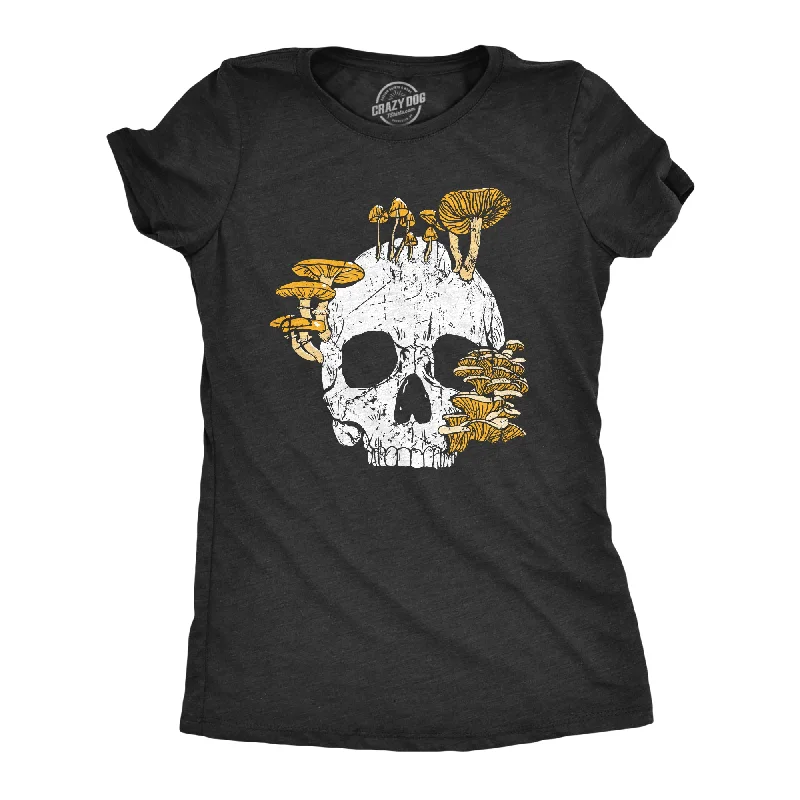 Mushroom Skull Women's T Shirt