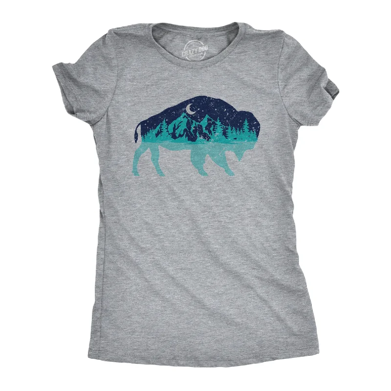 Nature Bison Women's T Shirt