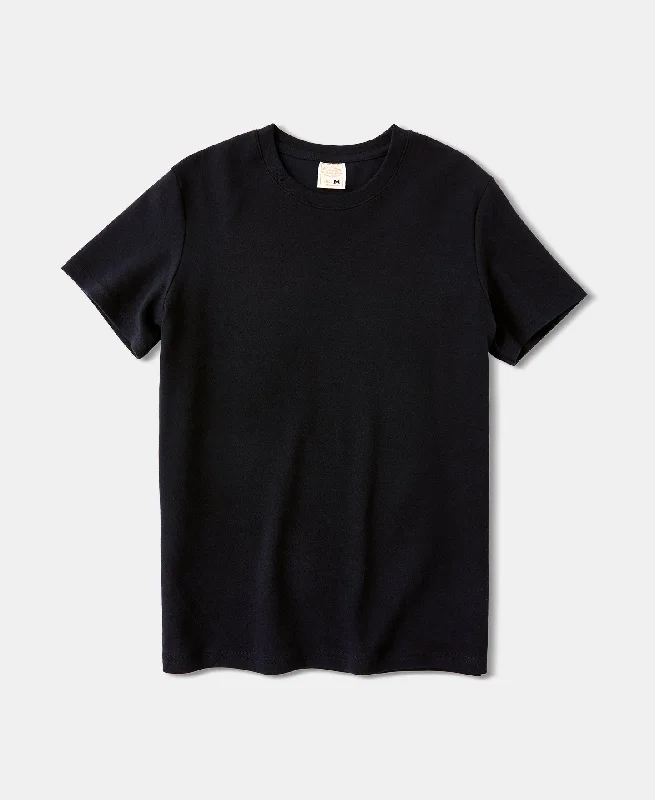 Slim Fit Crew Neck T-Shirt - Black