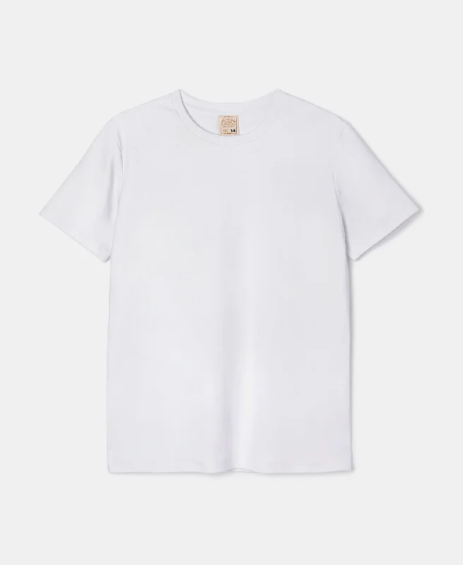 Slim Fit Crew Neck T-Shirt - White