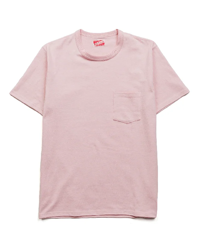 The Real McCoy's MC22006 Pocket Tee Pink