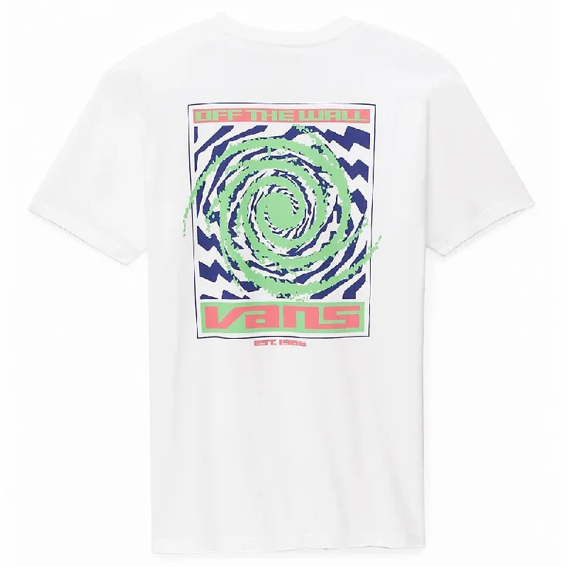 Vans Wormhole Warped T-shirt - White