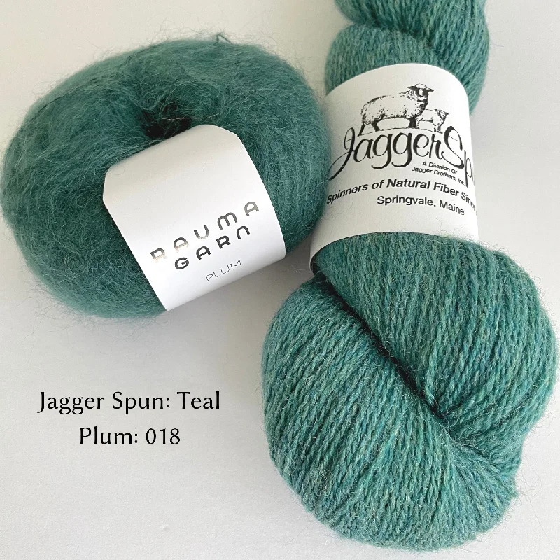 Jagger Spun Teal / Rauma Plum 018