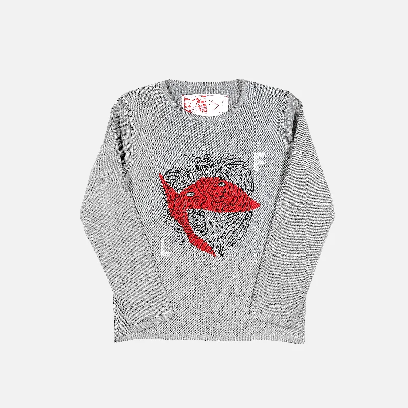 Signature Illustration Knitted Sweater