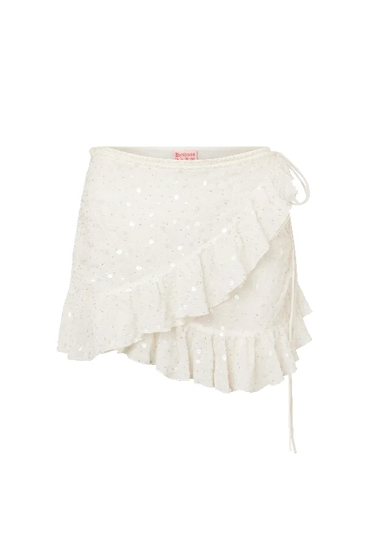 Fleurie Frill Mini Skirt