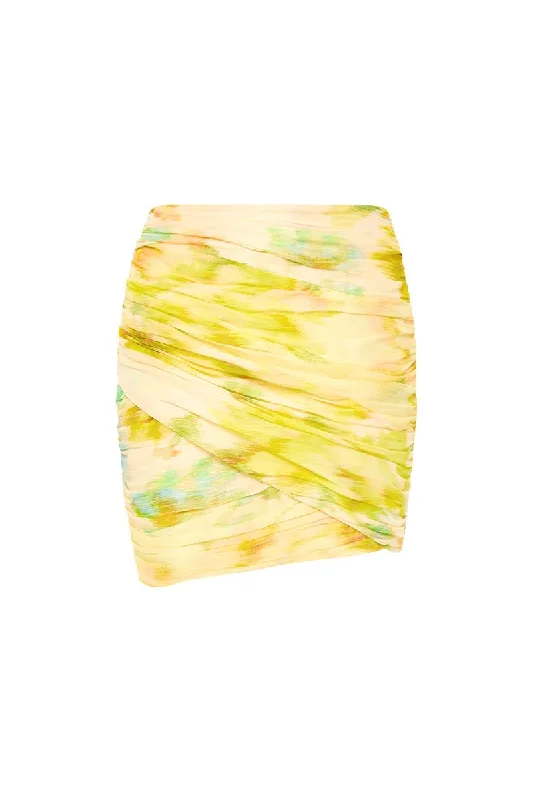 ILLUMINATE GATHERED SKIRT-ZEST