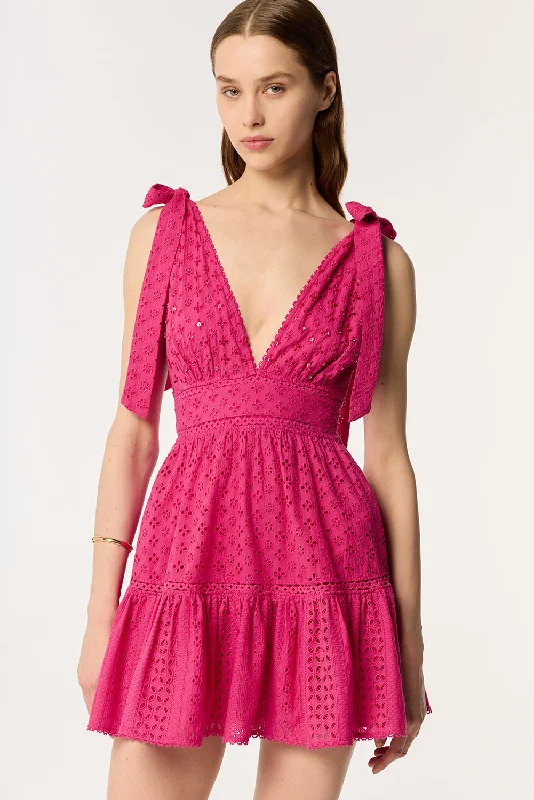 Mini Dress Cara - Fuchsia