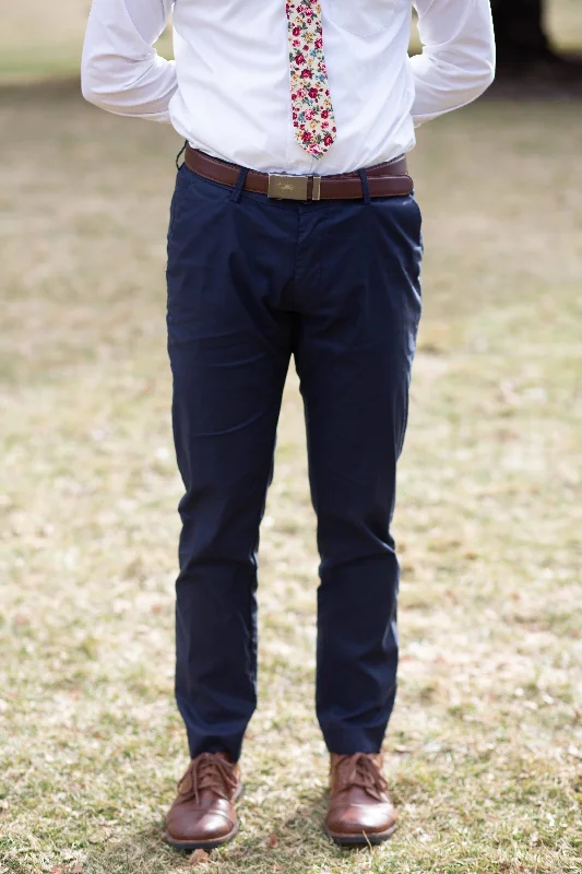 Robbins & Brooks Modern Flex Pants - Navy, Original Design