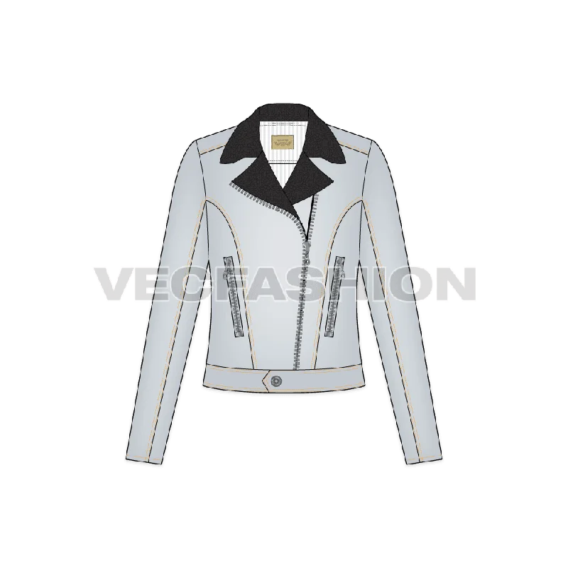 Women's Fashion Moto Jacket