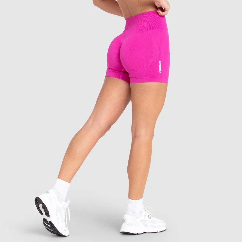 Scrunch 2 Seamless Shorts - Hot Pink