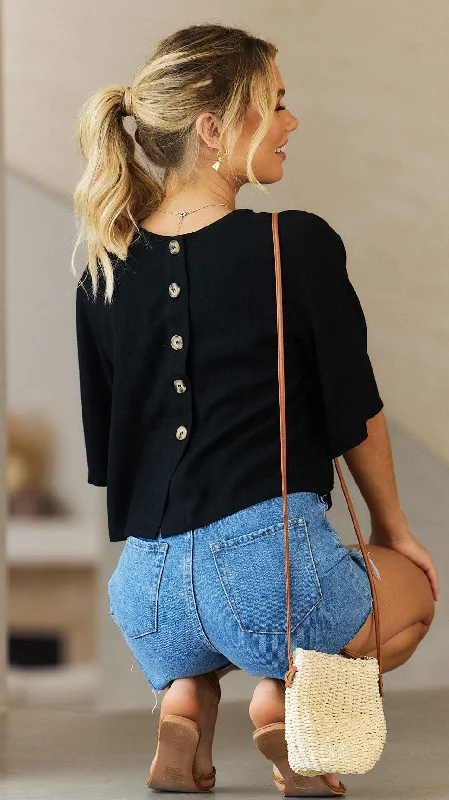 Charlotte Top - Black