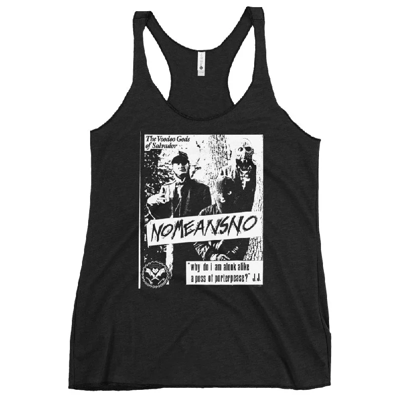 Nomeansno "Voodoo Gods" Black Femme Racerback Tank