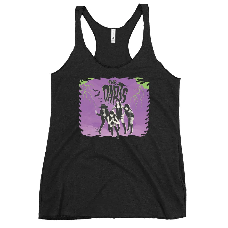 THE DARTS "Snake Oil Tour" Femme Racerback Tank Top